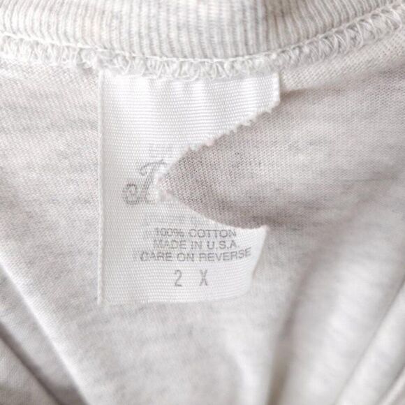 Vintage My Other Body T Shirt Womens Size 2X Gray 90s Sleep Tee In The Shop USA - Picture 7 of 8